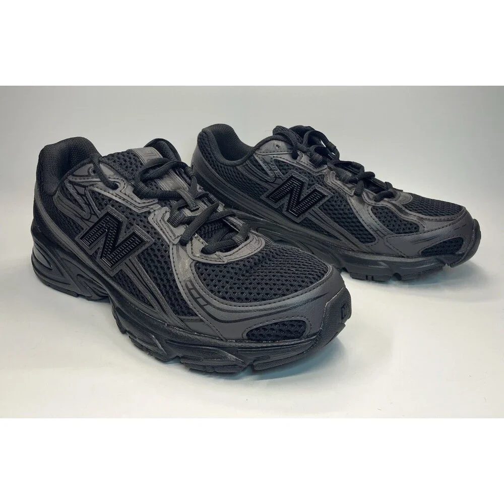 New Balance 740 Youth Running Shoes Black Sz 7Y GR740BO